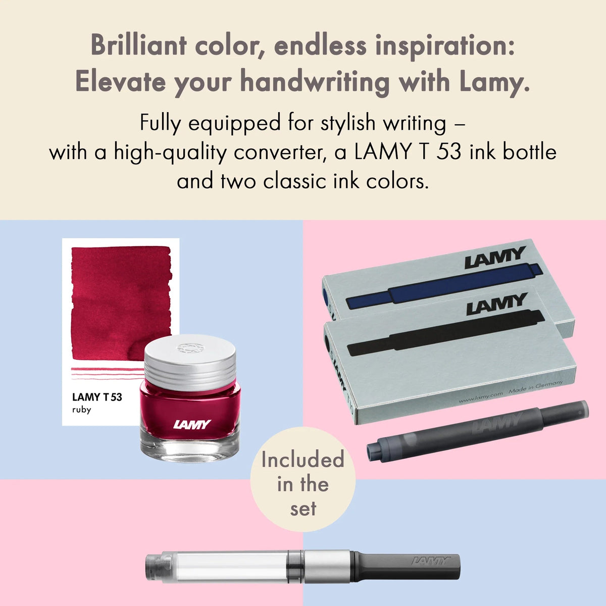 Stylo plume LAMY scala Édition Limitée - Pearl - Fine (F) - 4014519809630