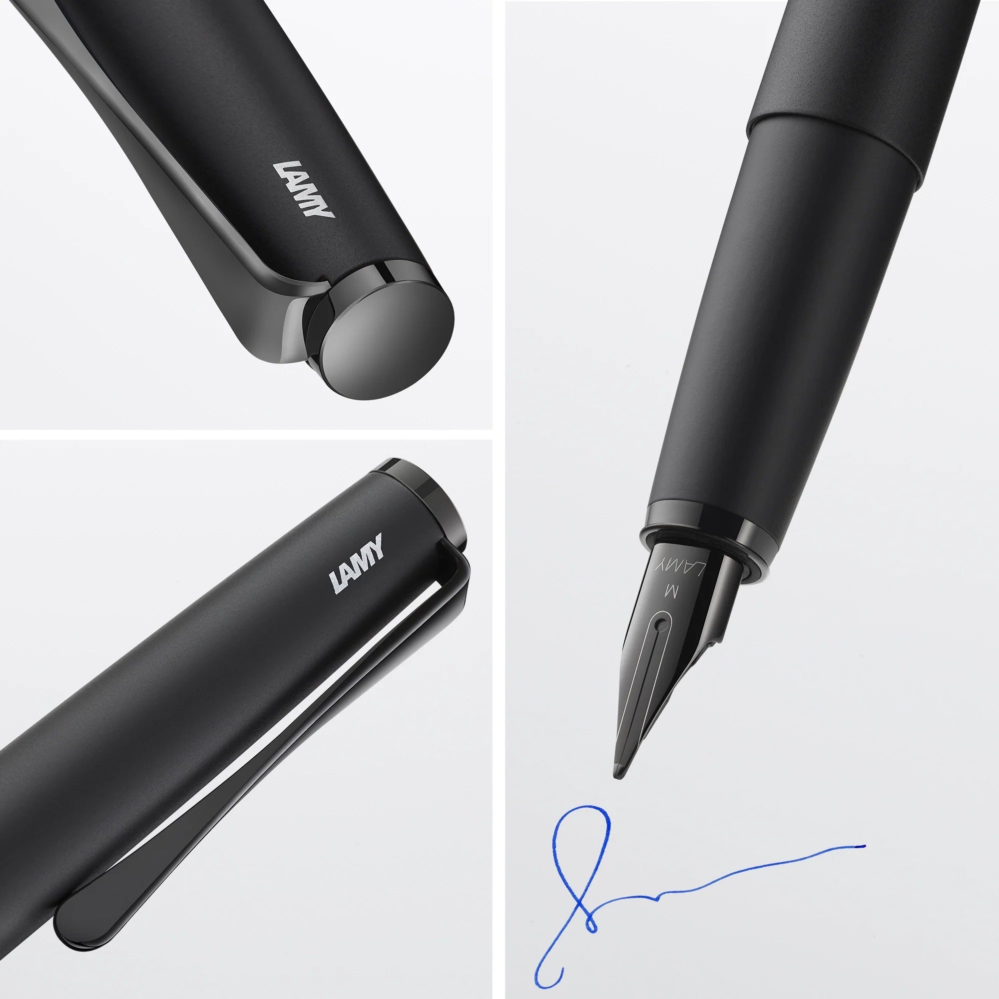 Stylo plume LAMY studio - Lx All Black - Extra-fine (EF) - 4014519720614