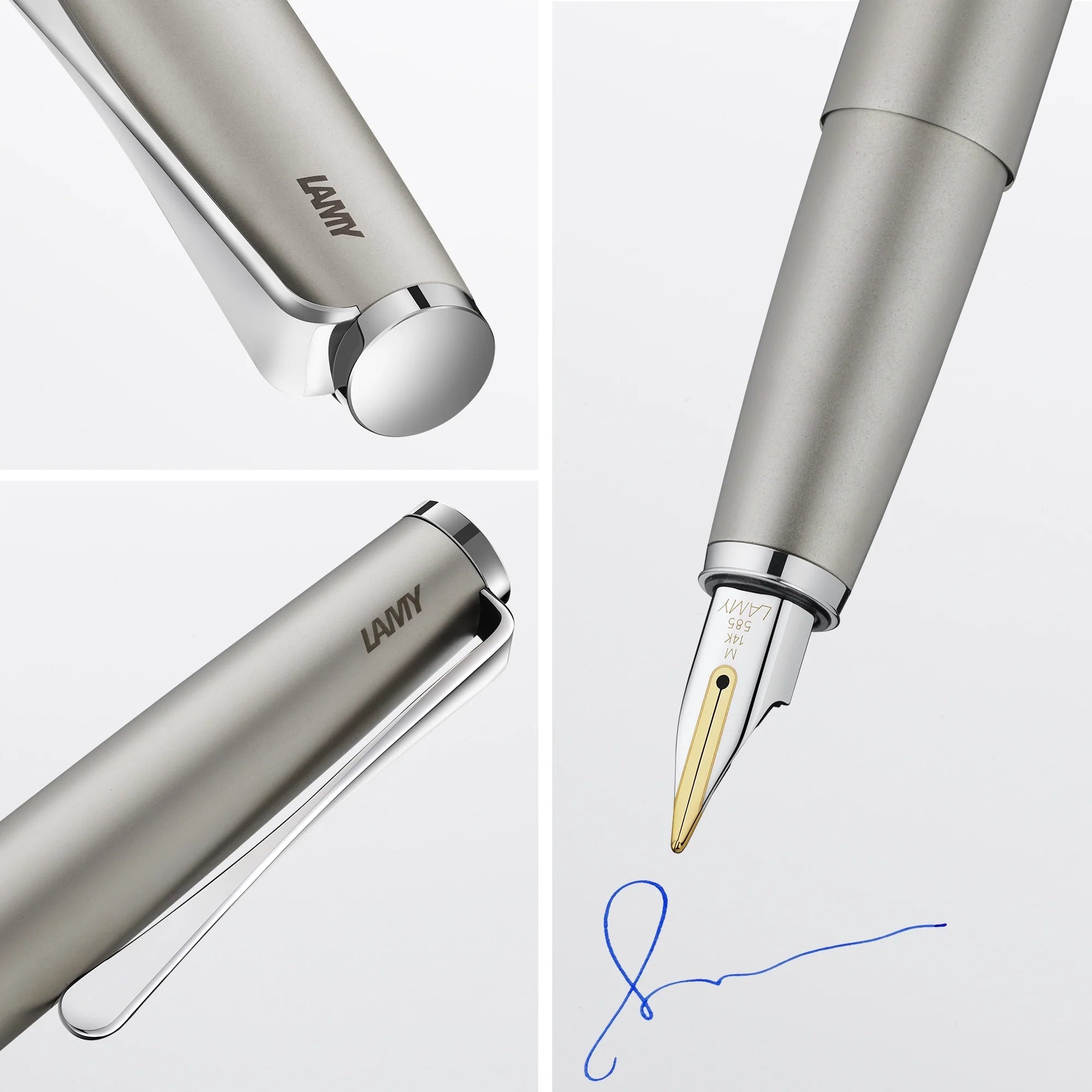 Stylo plume LAMY studio - Palladium - Extra-fine (EF) - 4014519696568