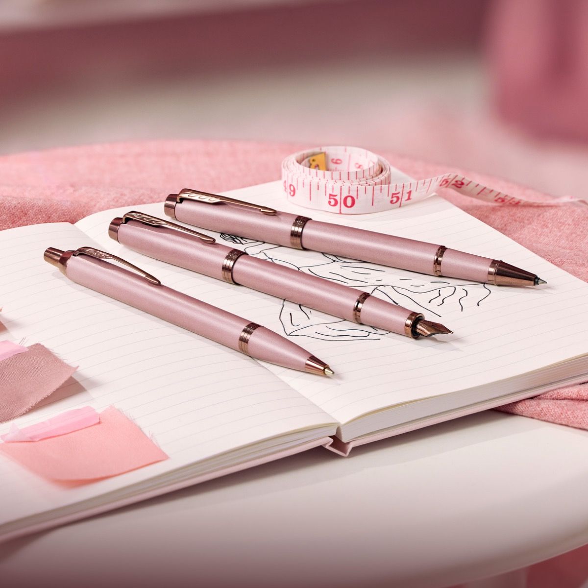 Stylo plume PARKER IM Finishing Touch - Mauve - Fine (F) - 3026982354136