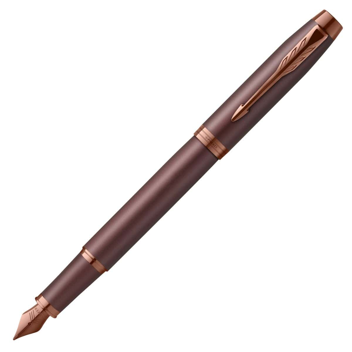 Stylo plume PARKER IM Monochrome - Bordeaux - Fine (F) - 3026981905117