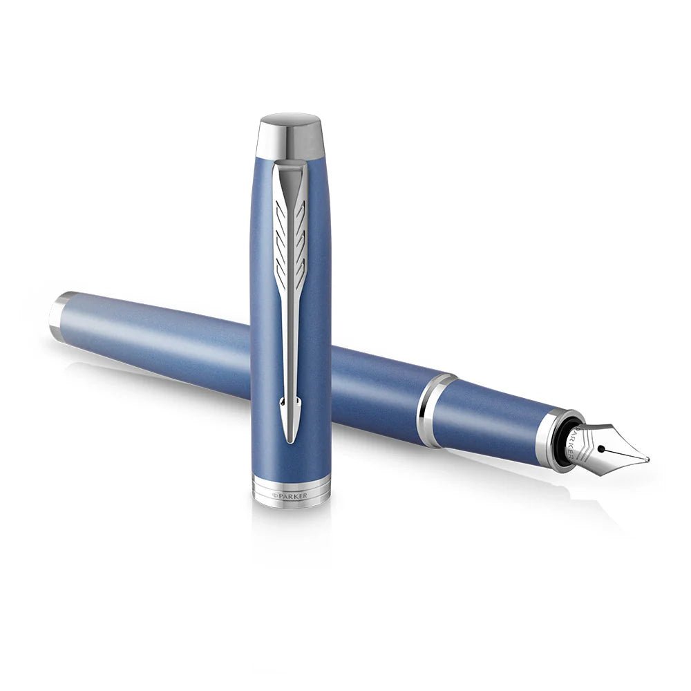 Stylo plume PARKER IM Writing Rituals - Bleu CT - Fine (F) -