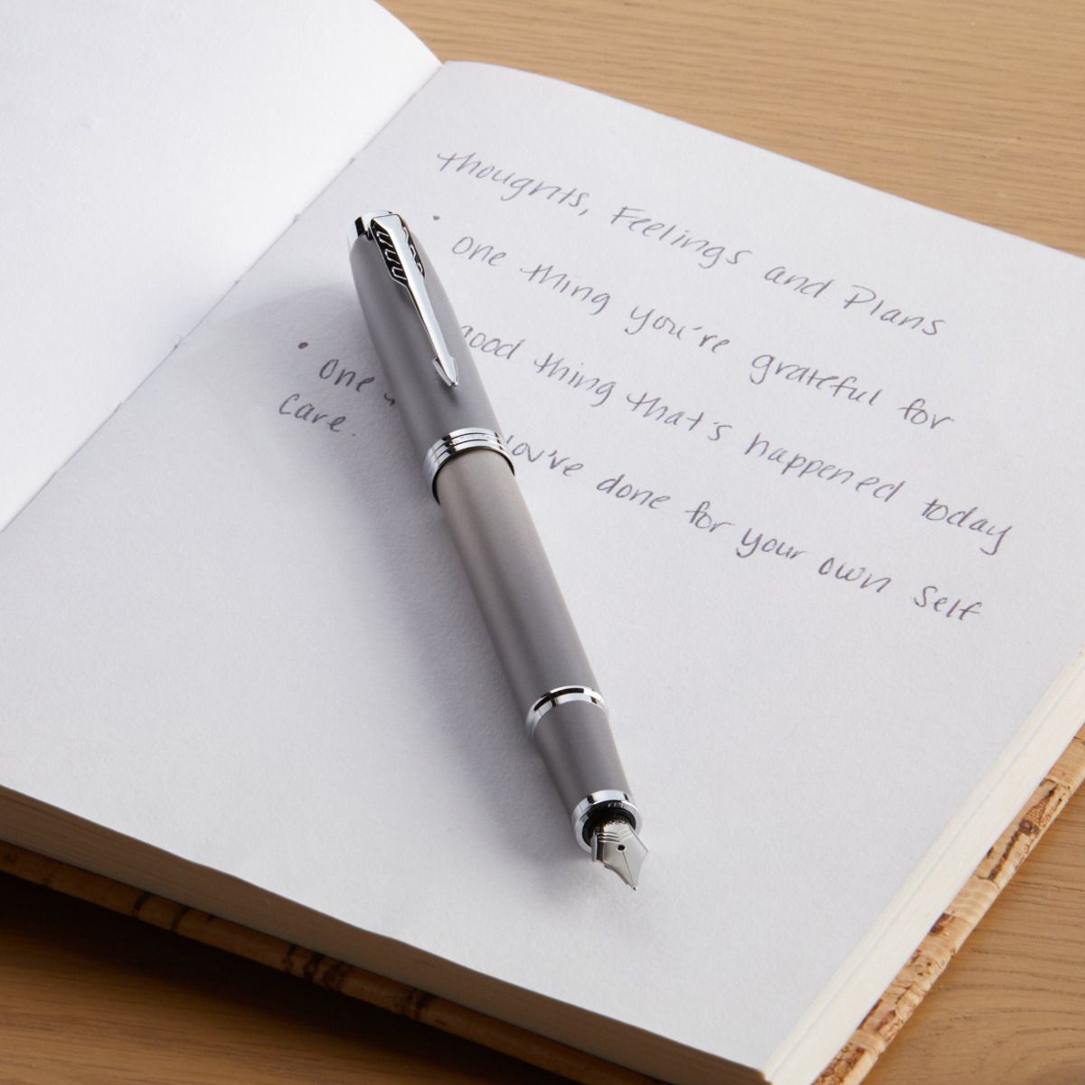 Stylo plume PARKER IM Writing Rituals - Fine (F) - Green GT - -