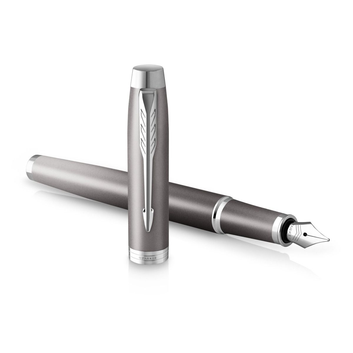 Stylo plume PARKER IM Writing Rituals - Fine (F) - Grey CT - -