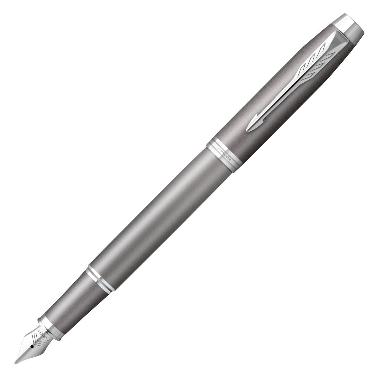 Stylo plume PARKER IM Writing Rituals - Fine (F) - Grey CT - -