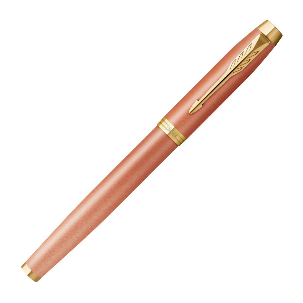 Stylo plume PARKER IM Writing Rituals - Orange GT - Fine (F) -