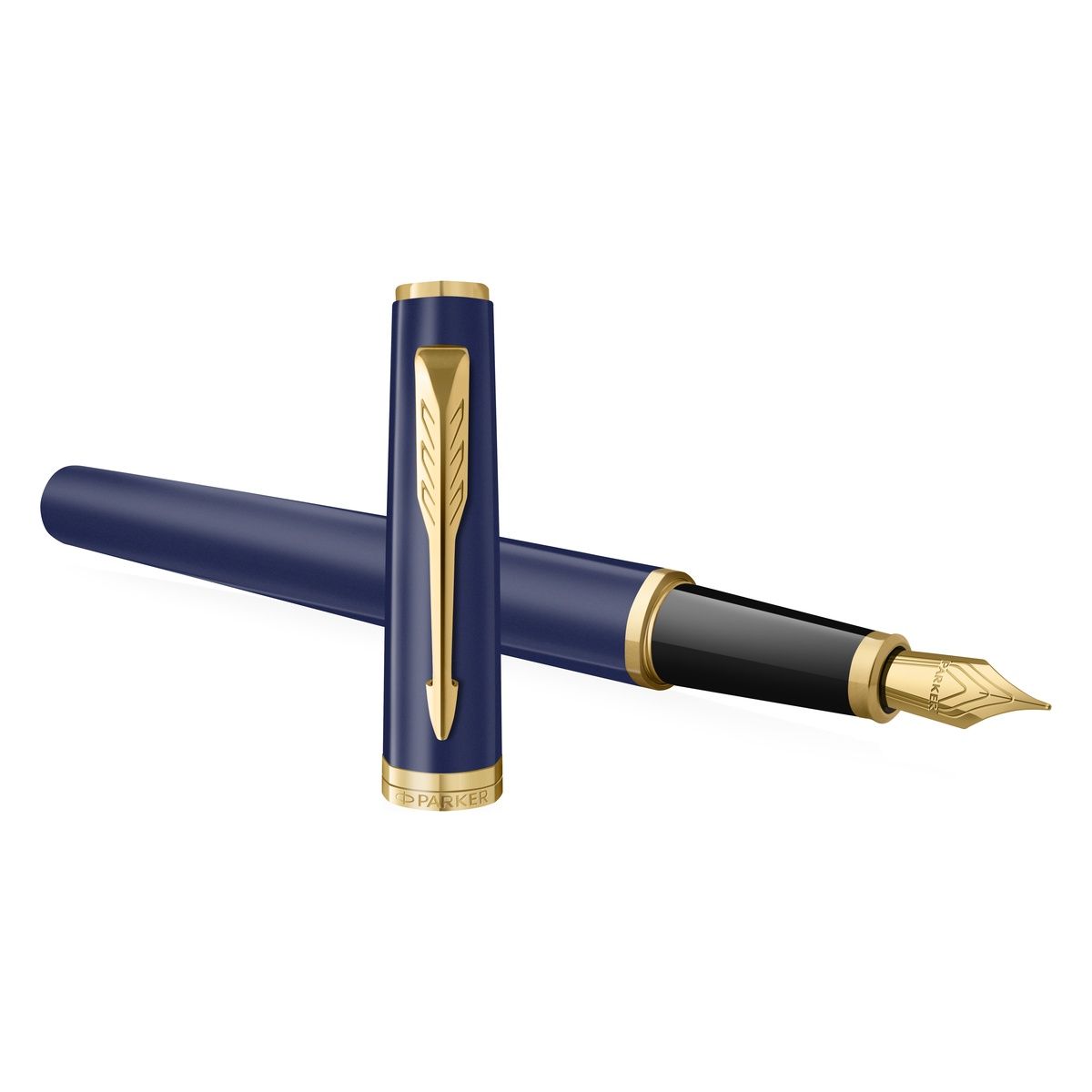 Stylo plume PARKER Meridian - Blue GT - Fine (F) - 3026982314086
