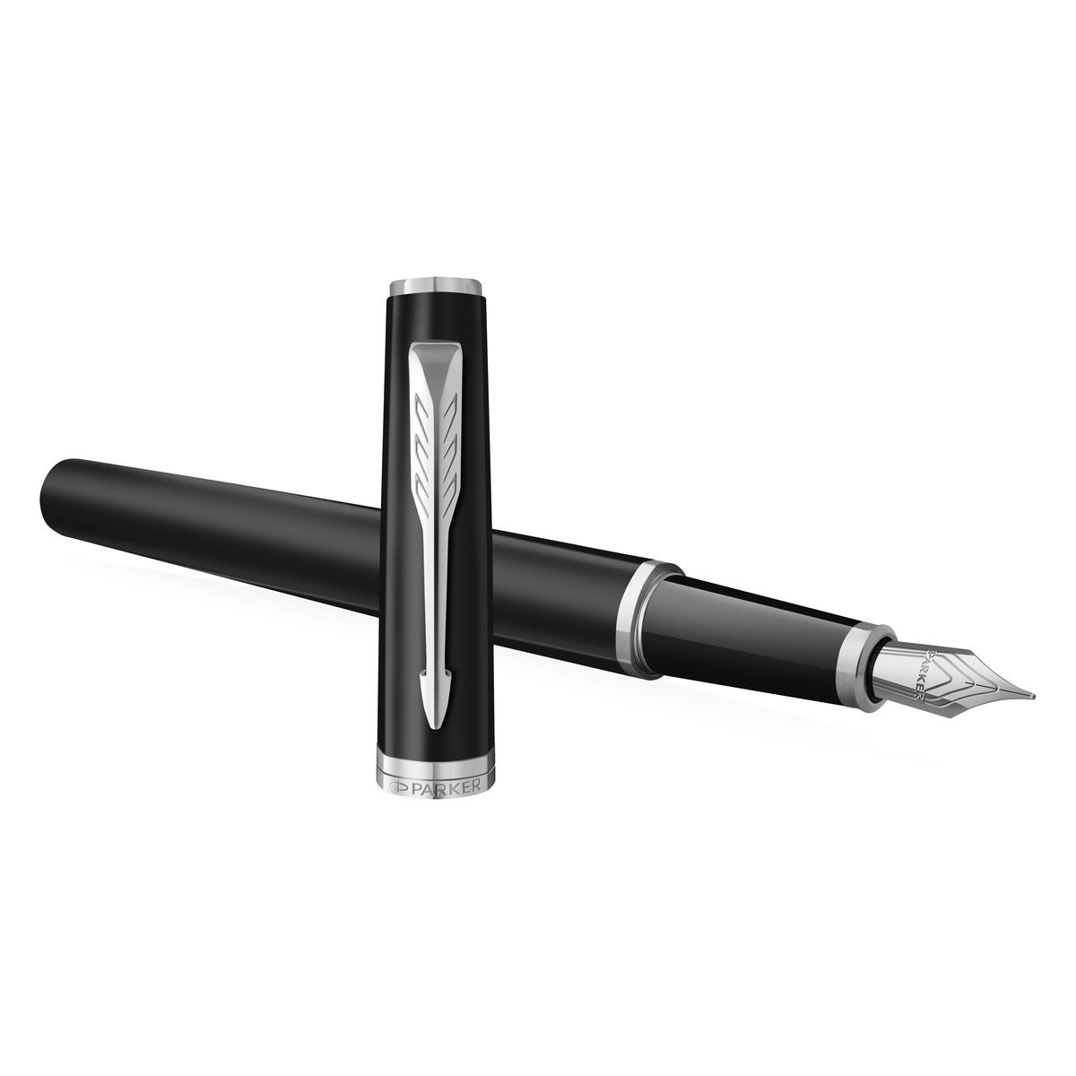 Stylo plume PARKER Meridian - Matte Black CT - Fine (F) - 3026982314048