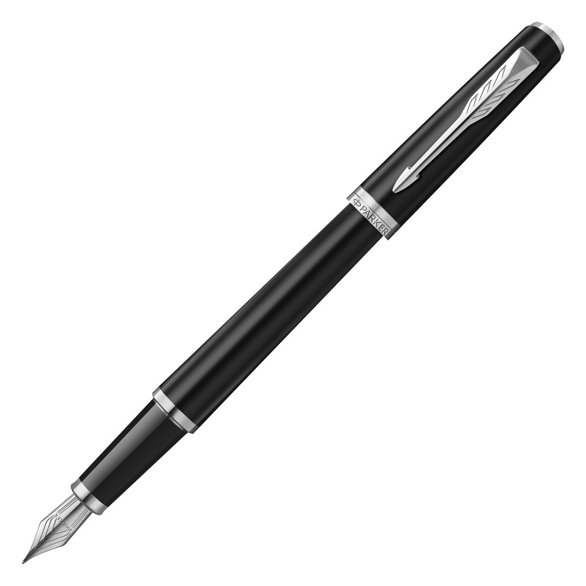 Stylo plume PARKER Meridian - Matte Black CT - Fine (F) - 3026982314048