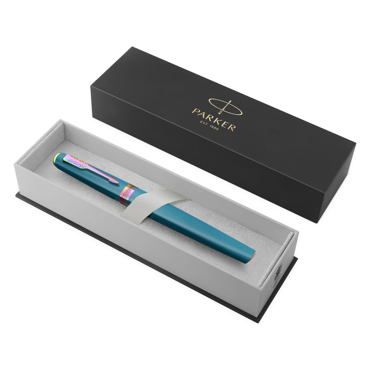 Stylo plume PARKER Meridian - Teal RT - Fine (F) - 3026982477705
