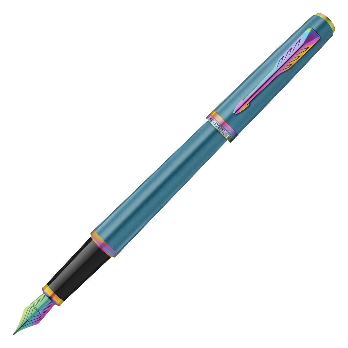 Stylo plume PARKER Meridian - Teal RT - Fine (F) - 3026982477705