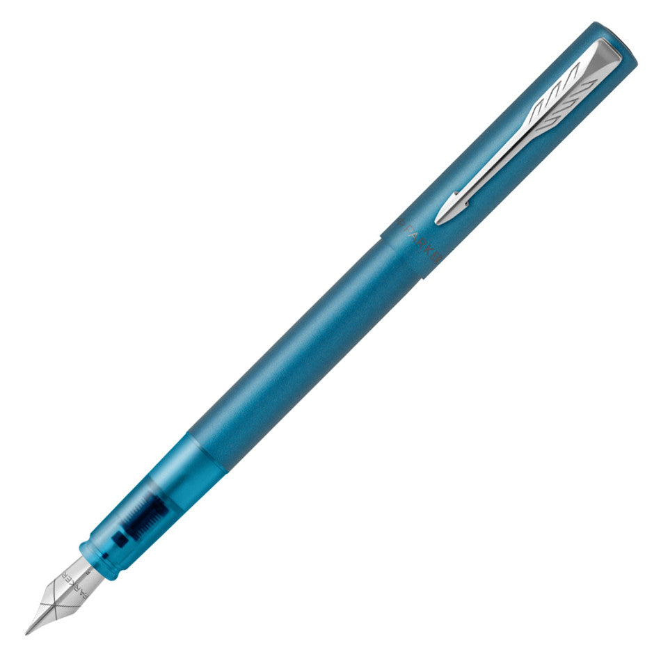 Stylo plume Parker Vector XL Medium (M) / Métal Turquoise 3026981607868