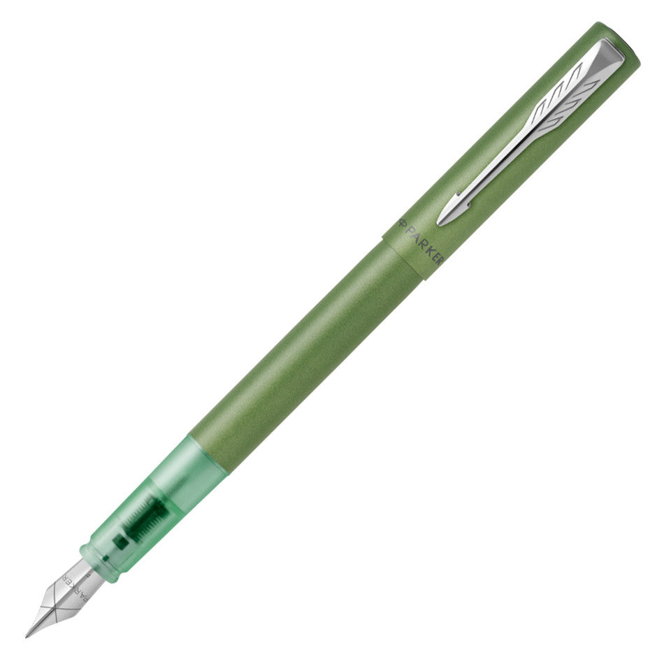 Stylo plume Parker Vector XL Medium (M) / Métal Vert 3026981607875