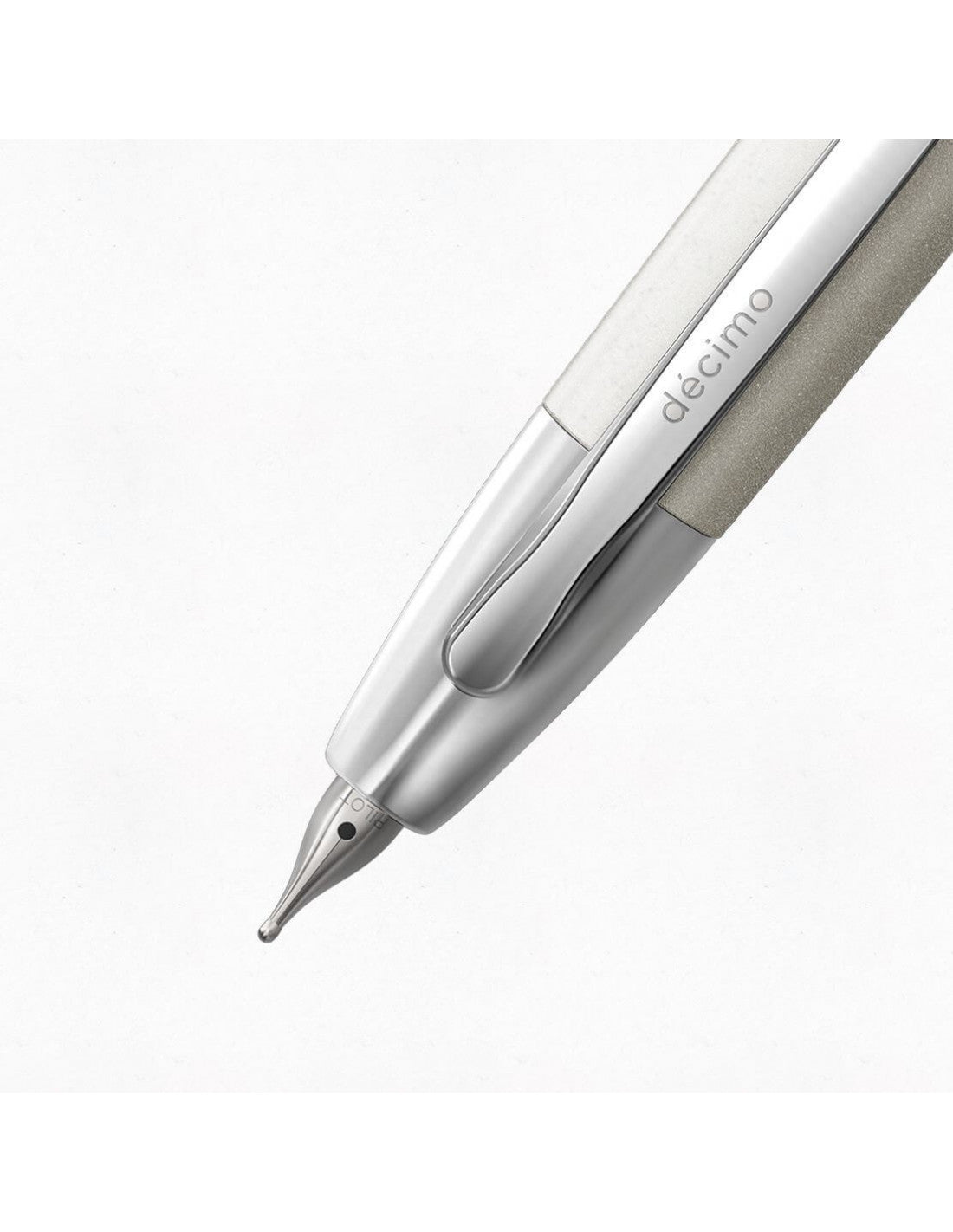 Stylo plume PILOT Capless Decimo - White - Fine (F) - 3131918291222