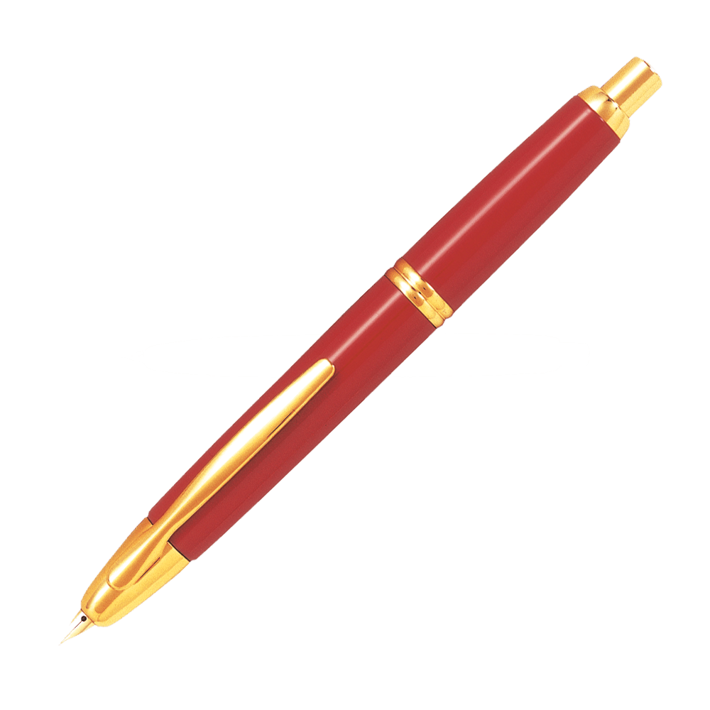 Stylo plume PILOT Capless - Red GT - Fine (F) - 3131918221229