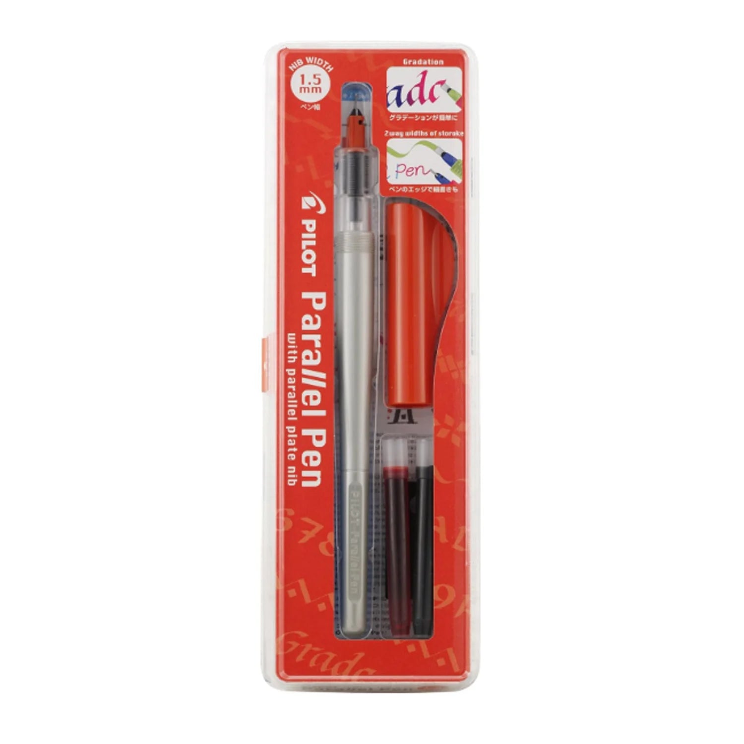 Stylo plume PILOT Parallel Pen - 1.5 mm - Ultra - fine (UF) - 4902505192364