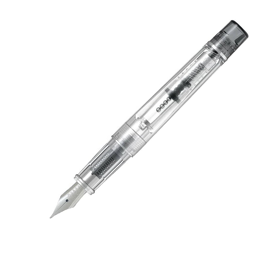 Stylo plume PILOT Prera - Transparent Black Trim - Fine (F) -