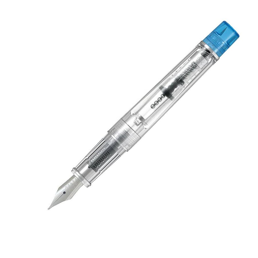 Stylo plume PILOT Prera - Transparent Blue Trim - Fine (F) -