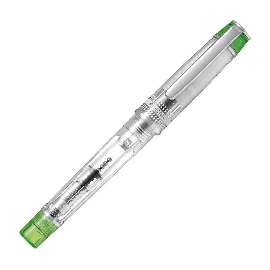 Stylo plume PILOT Prera - Transparent Light Green Trim - Fine (F) -