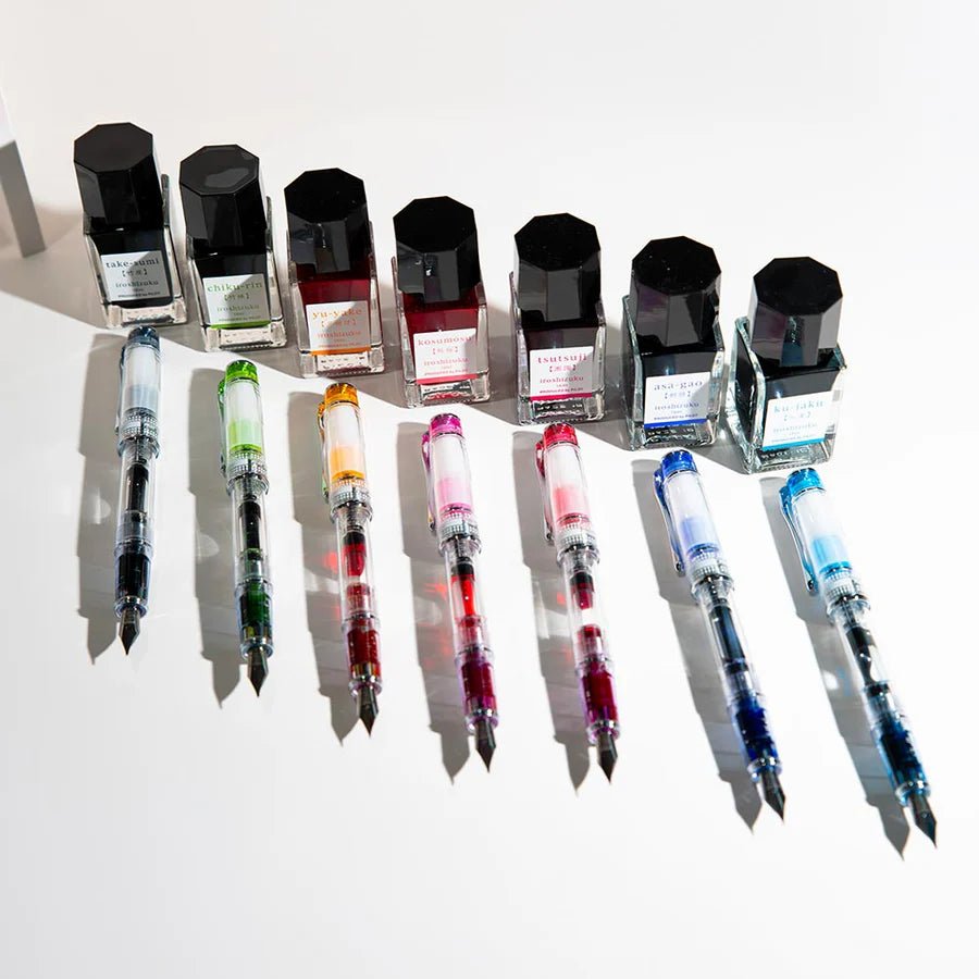 Stylo plume PILOT Prera - Transparent Orange Trim - Fine (F) -