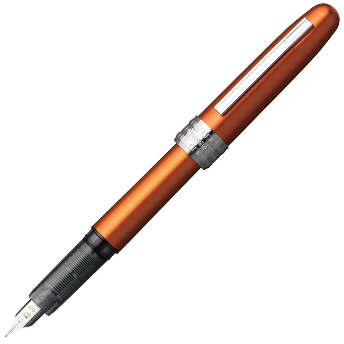 Stylo plume PLATINUM Plaisir - Nova Orange - Fine (F) - 4977114911040