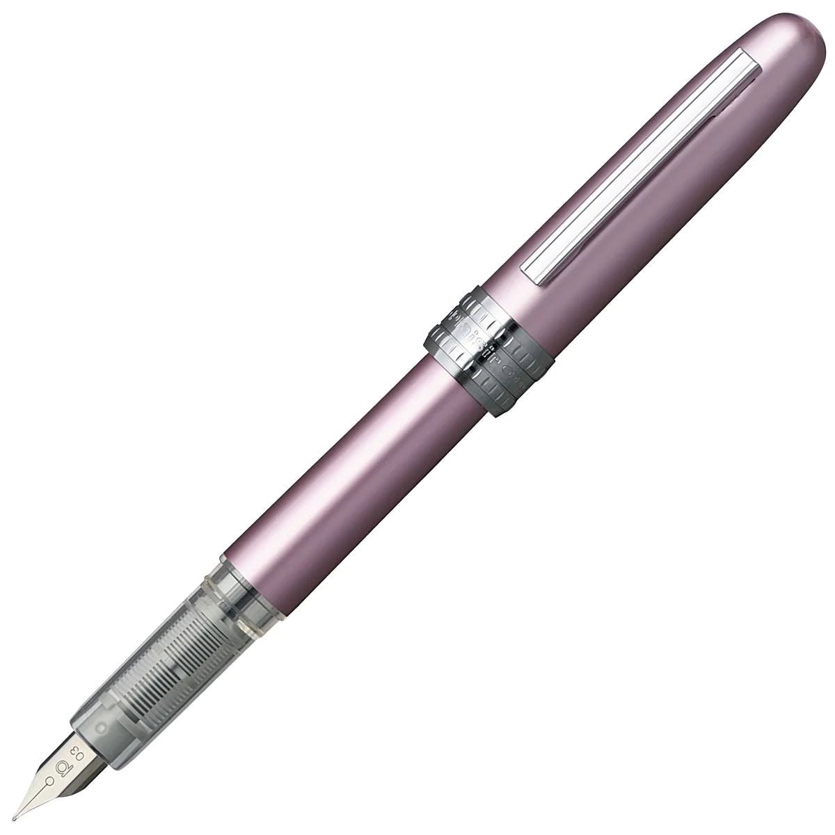 Stylo plume PLATINUM Plaisir - Rose - Fine (F) - 4977114911033