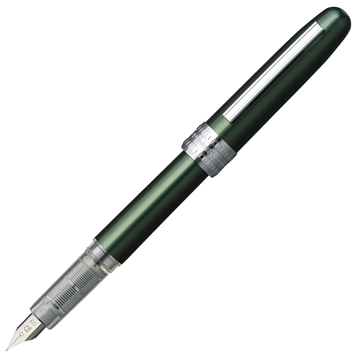 Stylo plume PLATINUM Plaisir - Vert - Fine (F) - 4977114911071