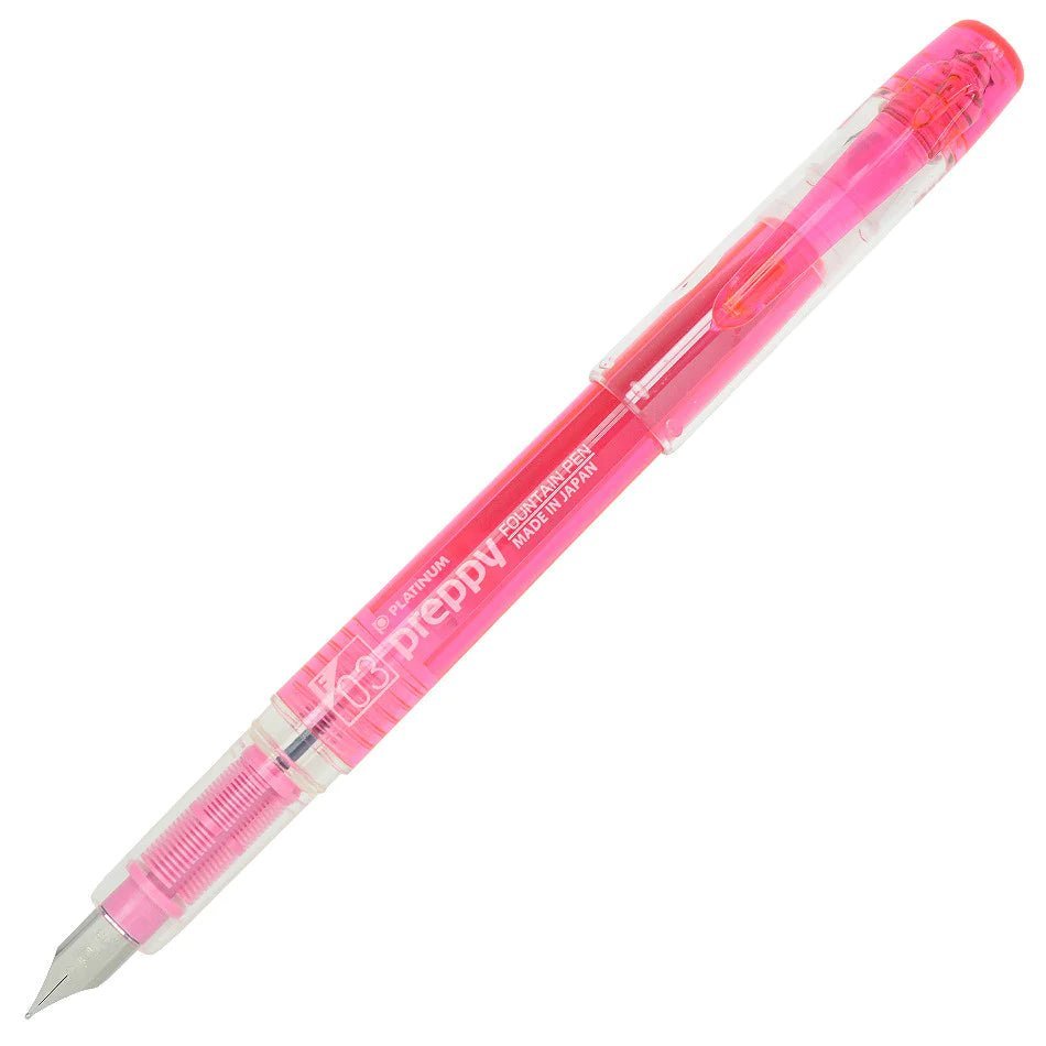 Stylo plume PLATINUM Preppy - Rose - Fine (F) - 4977114112942