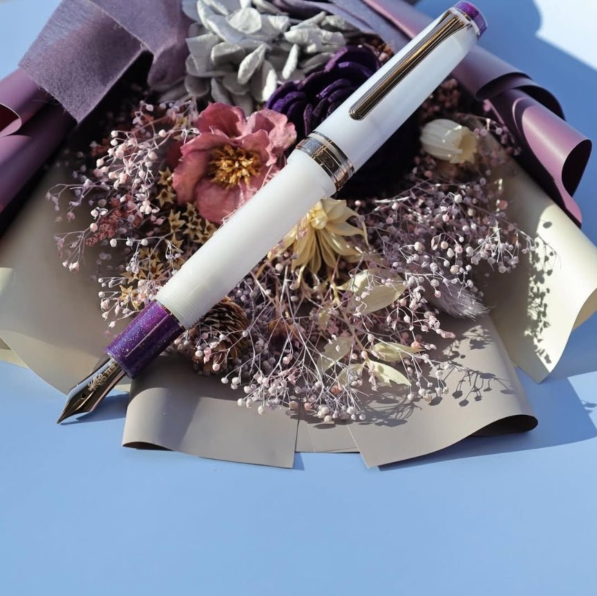 Stylo plume SAILOR Pro Gear Slim Dried Flower - Lavender - Fine (F) -