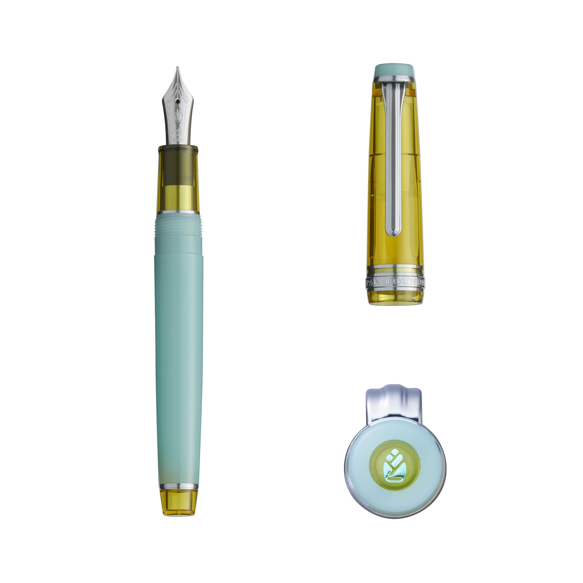 Stylo plume SAILOR Pro Gear Slim Manyo III - Fine (F) - Bamboo Shoot - 4901680176671