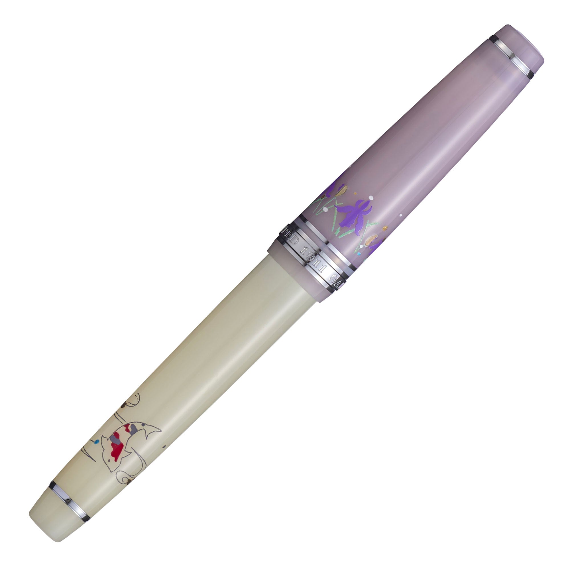 Stylo plume SAILOR Pro Gear Slim Princess Raden - Shirotae - Fine (F) - 4901680172666