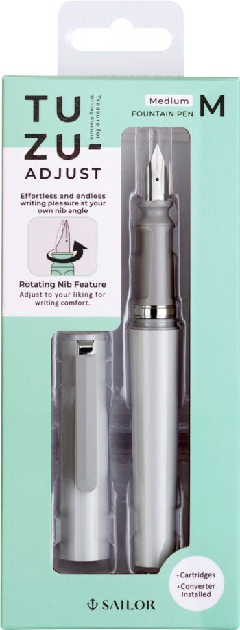 Stylo plume SAILOR Tuzu - Gray - Fine (F) - 4901680174837