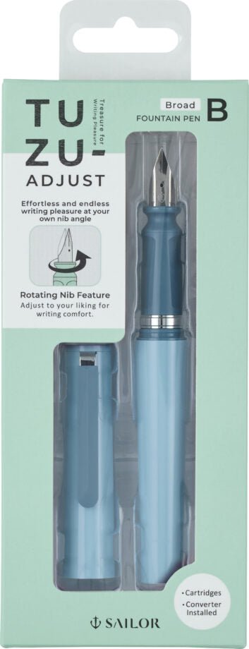 Stylo plume SAILOR Tuzu - Light Blue - Fine (F) - 4901680602347