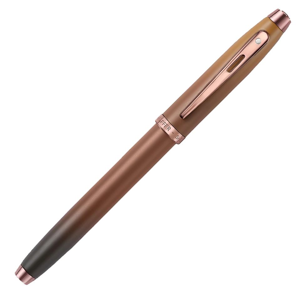 Stylo plume SHEAFFER 100 Coffee Edition - Matte Brown BT - Fine (F) -