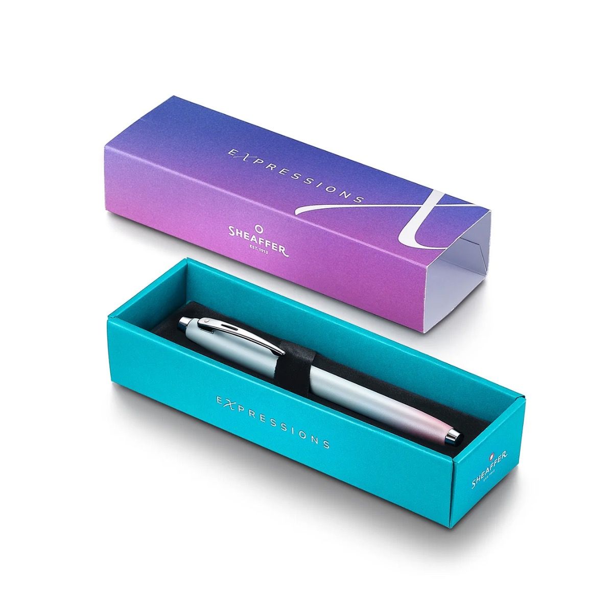 Stylo plume SHEAFFER 100 Expressions - Gradient Blue CT - Fine (F) -