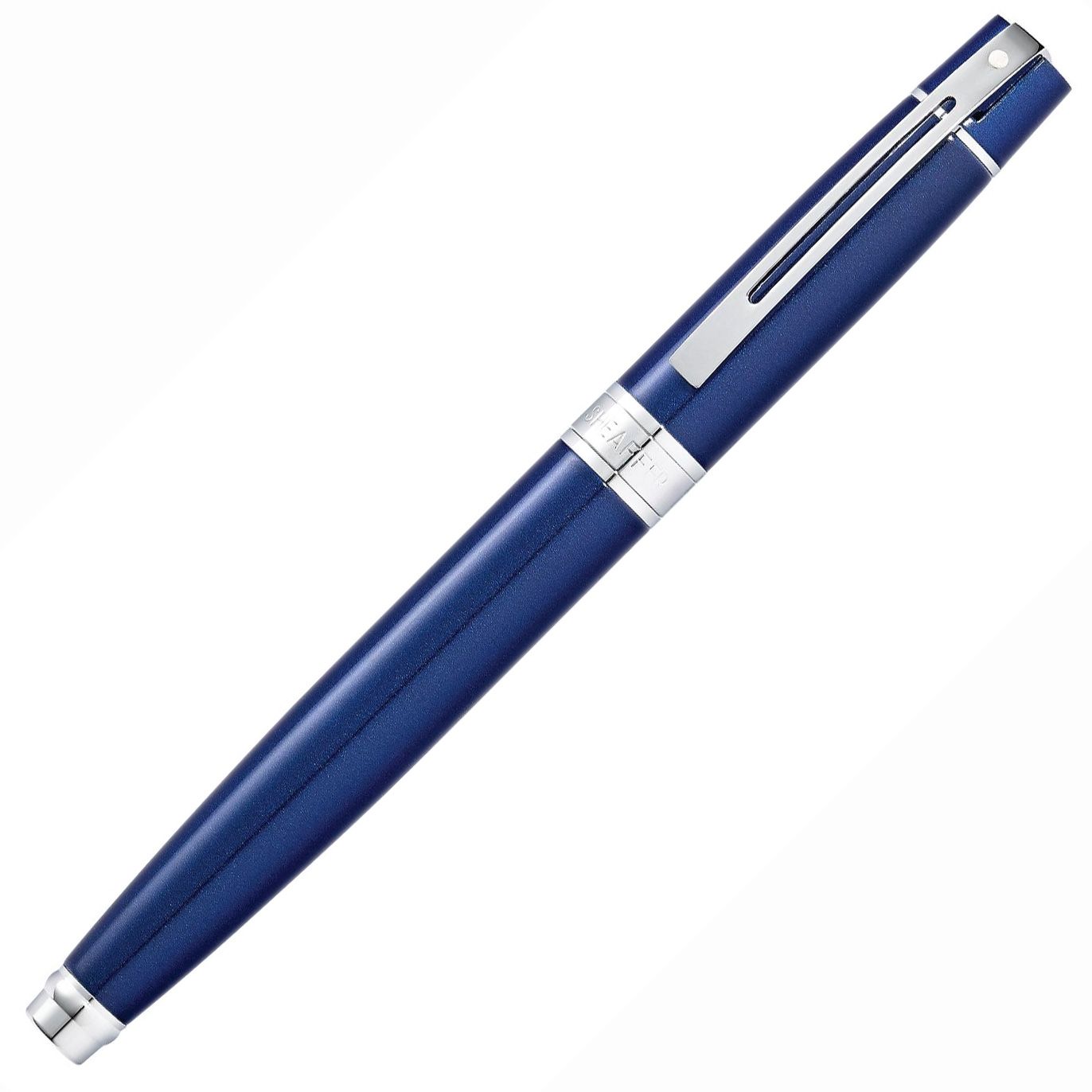 Stylo plume SHEAFFER 300 - Glossy Blue CT - Fine (F) -