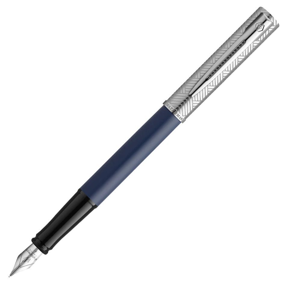 Stylo plume WATERMAN Allure Deluxe - Laqué Bleu - Fine (F) - 3026981744693