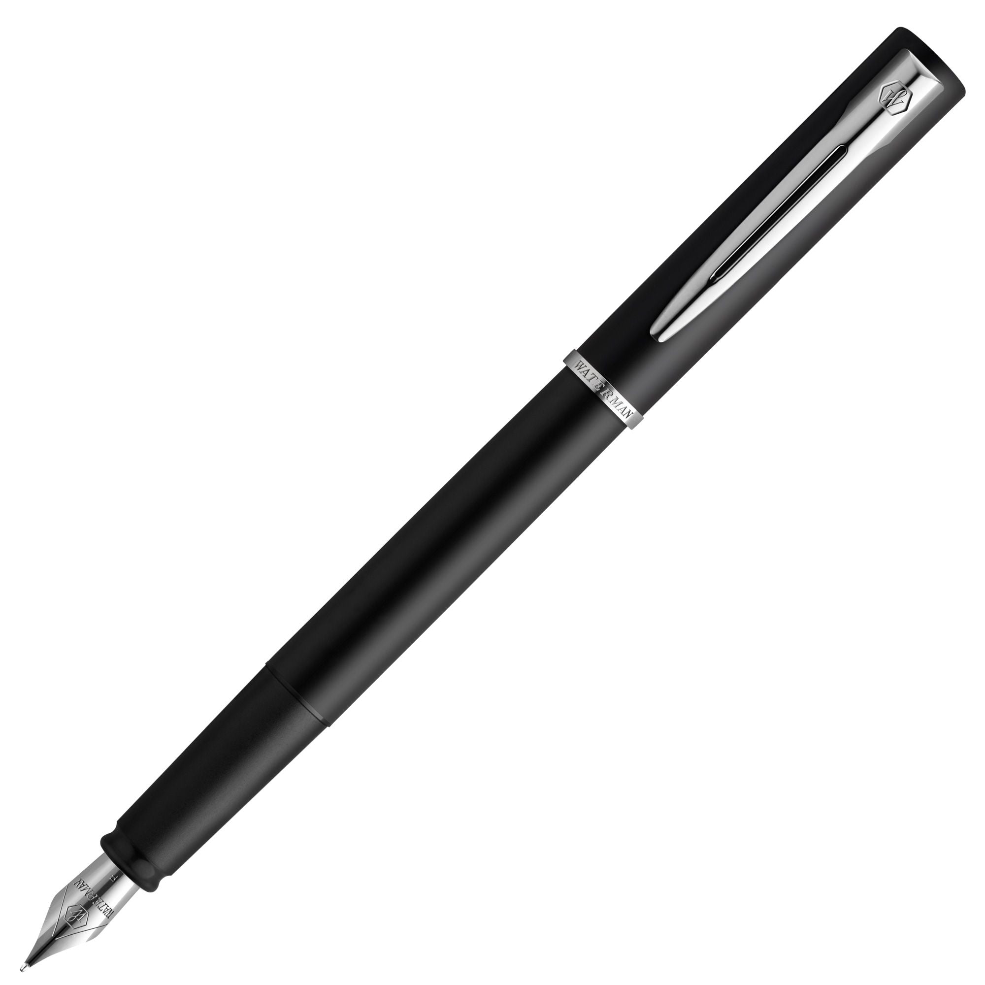 Stylo plume WATERMAN Allure - Noir - Fine (F) - 3026980681968