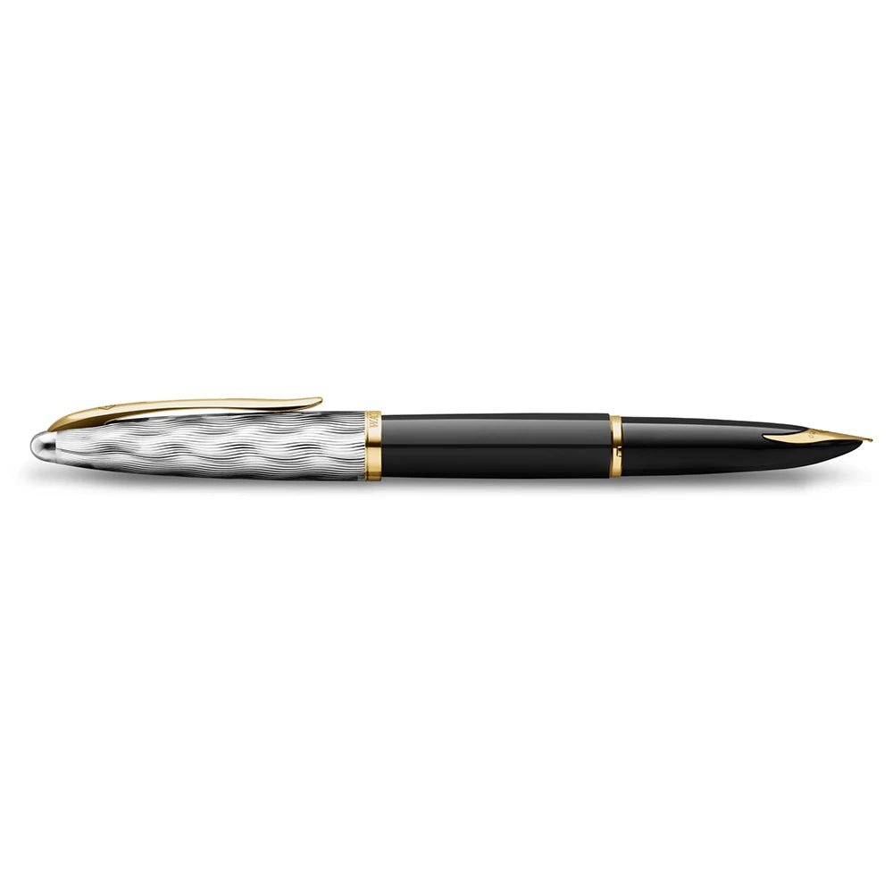 Stylo plume WATERMAN Carène Reflets de Paris - Fine (F) - Noir - -