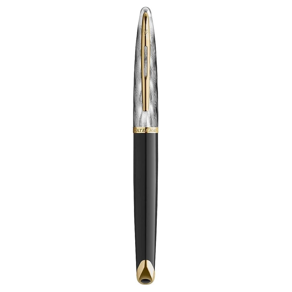 Stylo plume WATERMAN Carène Reflets de Paris - Fine (F) - Noir - -