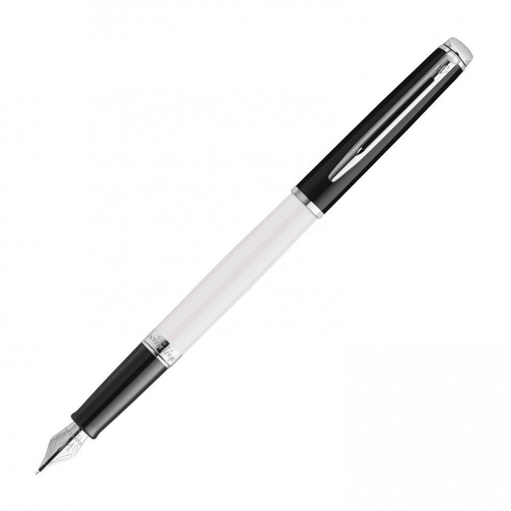 Stylo plume WATERMAN Hémisphère Colour Blocking - Noir et Blanc CT - Fine (F) - 3026982028433