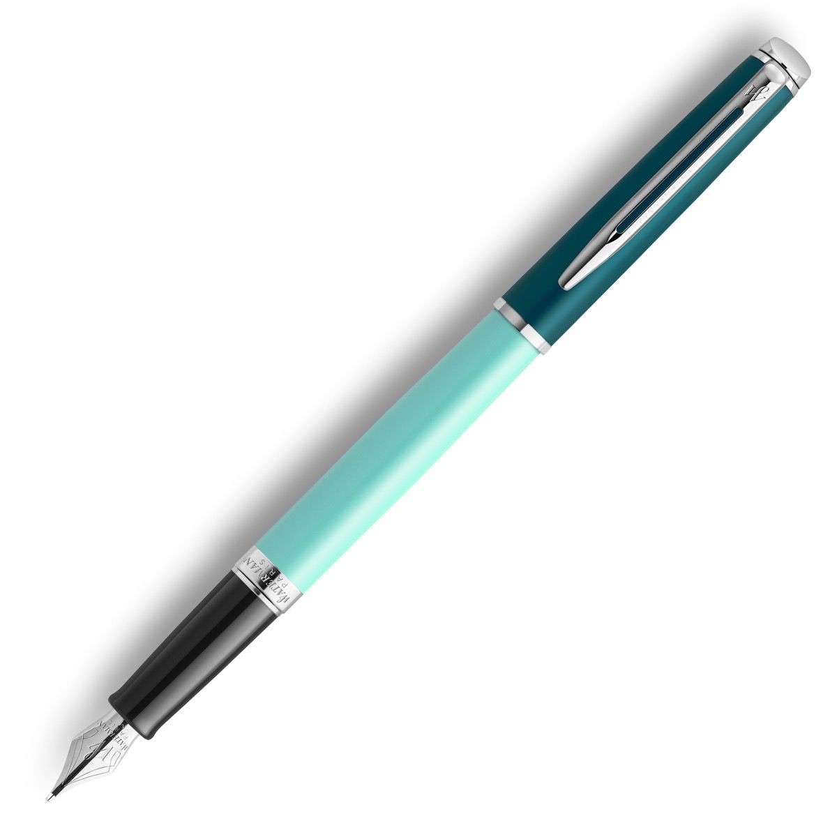 Stylo plume WATERMAN Hémisphère Colour Blocking - Vert CT - Fine (F) - 3026981901225