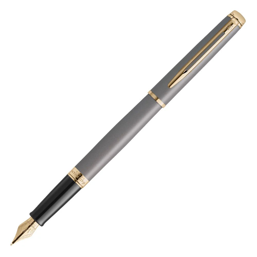 Stylo plume WATERMAN Hémisphère l'Édition Discrète - Gris Métallisé GT - Fine (F) - 3026982179432