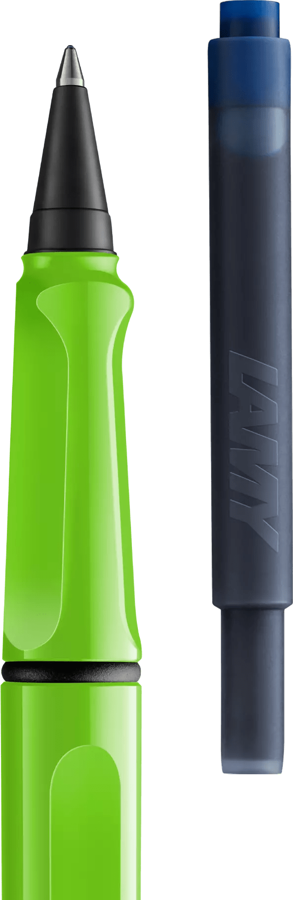 Stylo roller à cartouches LAMY safari - Green -