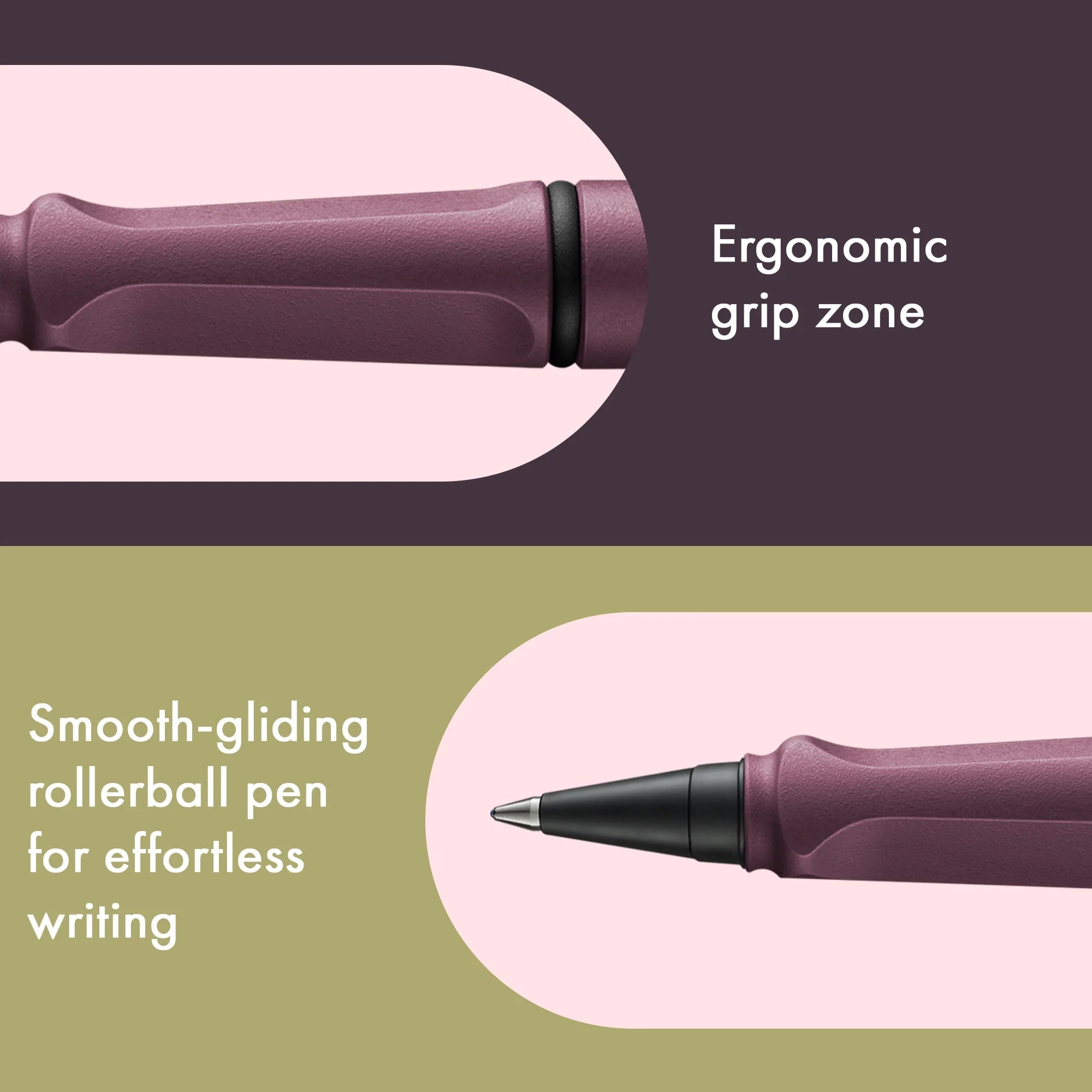 Stylo roller à cartouches LAMY safari - Scarlet -