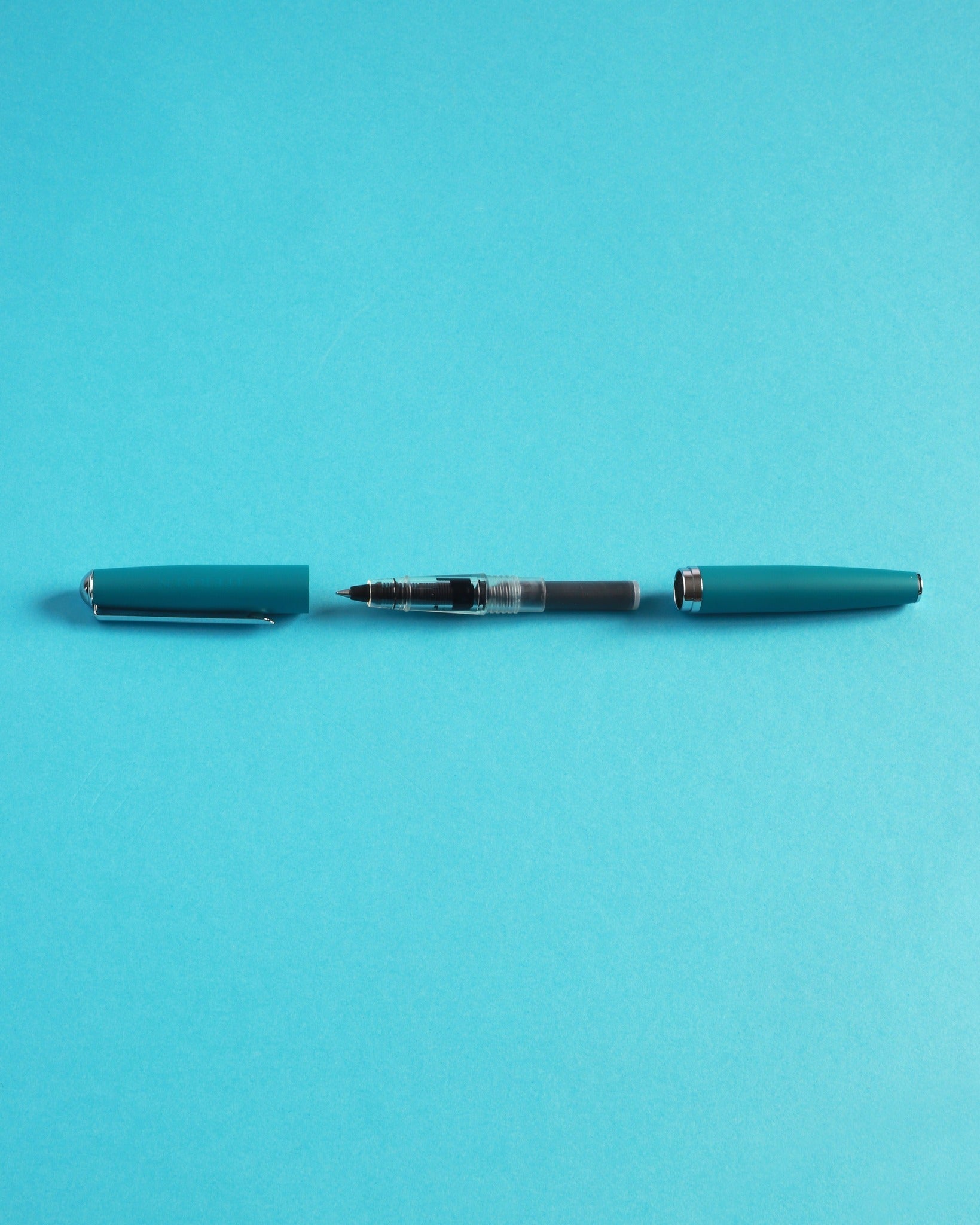 Stylo roller JACQUES HERBIN à cartouches - Corail - 3188550216595