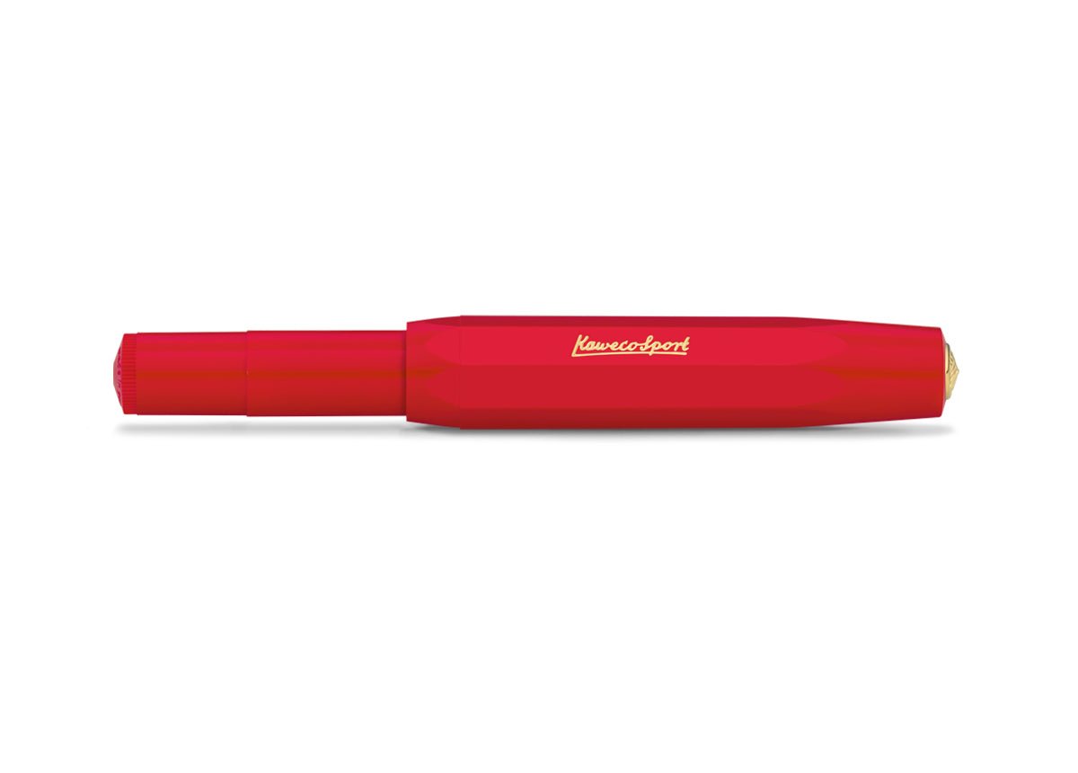 Stylo roller KAWECO Classic Sport - Red - 4250278611552