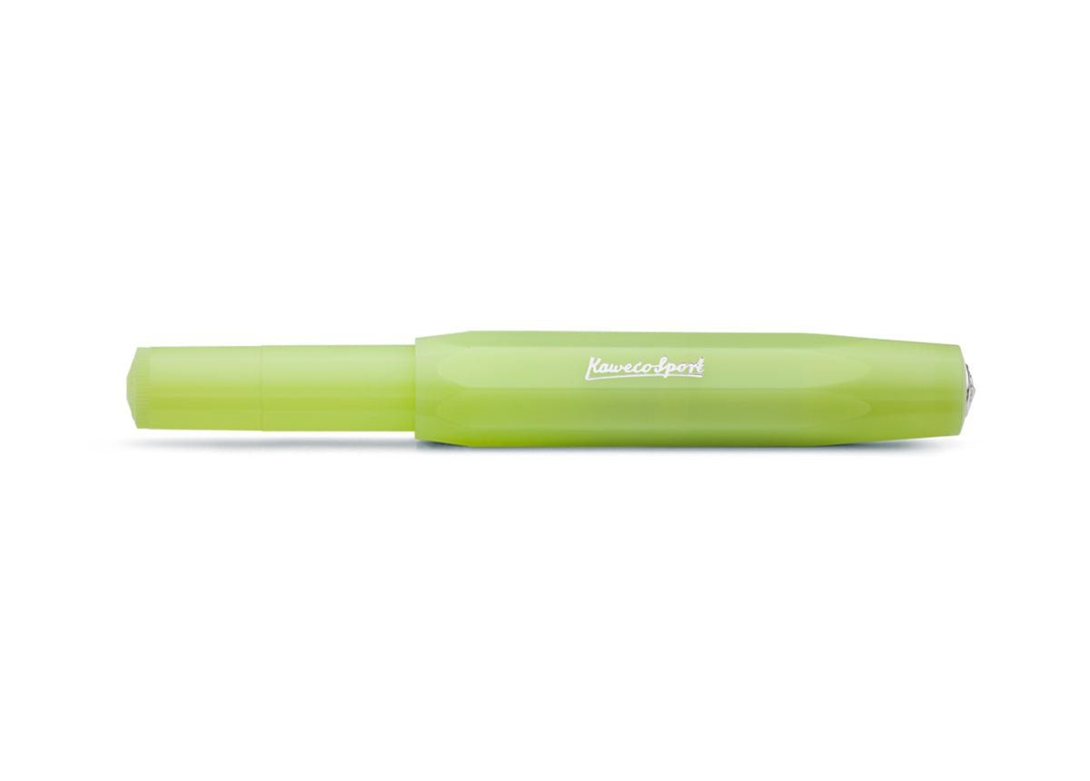 Stylo roller KAWECO Frosted Sport - Fine Lime - 4250278617806