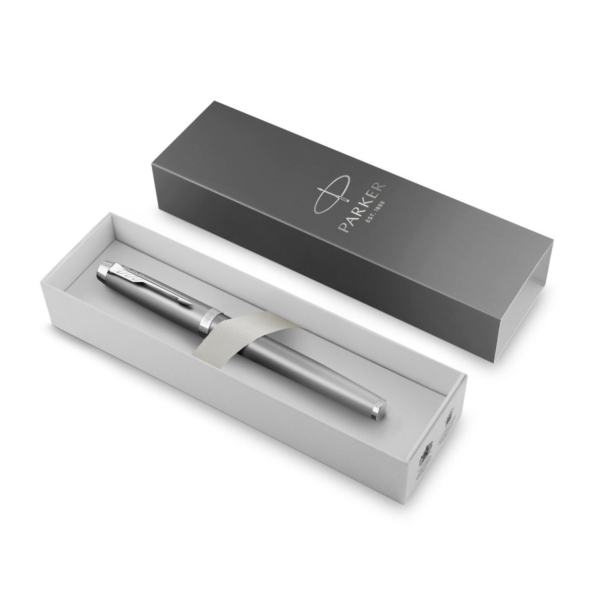 Stylo roller PARKER IM Writing Rituals - Fine (F) - Grey CT - -