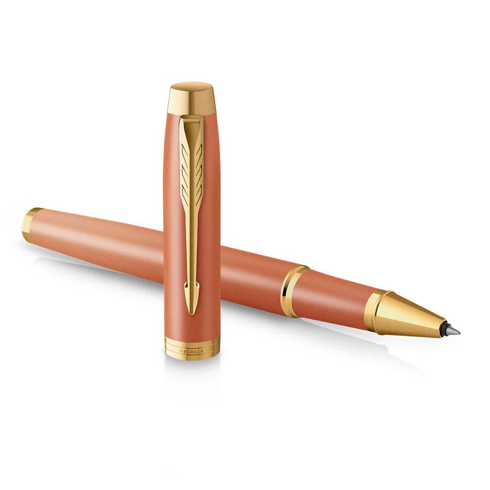 Stylo roller PARKER IM Writing Rituals - Orange GT -